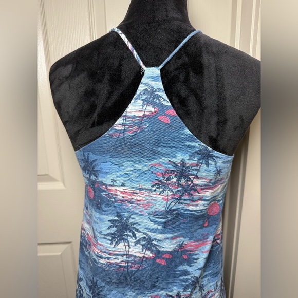 J.Crew Women’s Tropical Print Linen-Blend Slip Dress – Size 2 - Picture 4 of 7